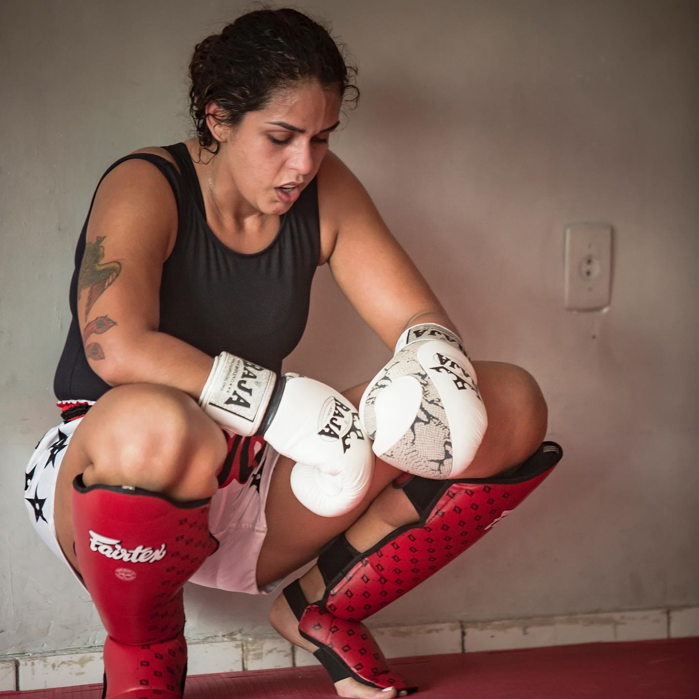 Focused crouching stance