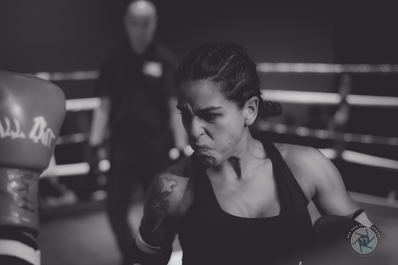 Fabi in intense fight focus