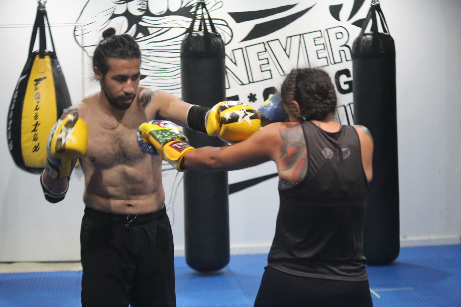Partner training — sparring