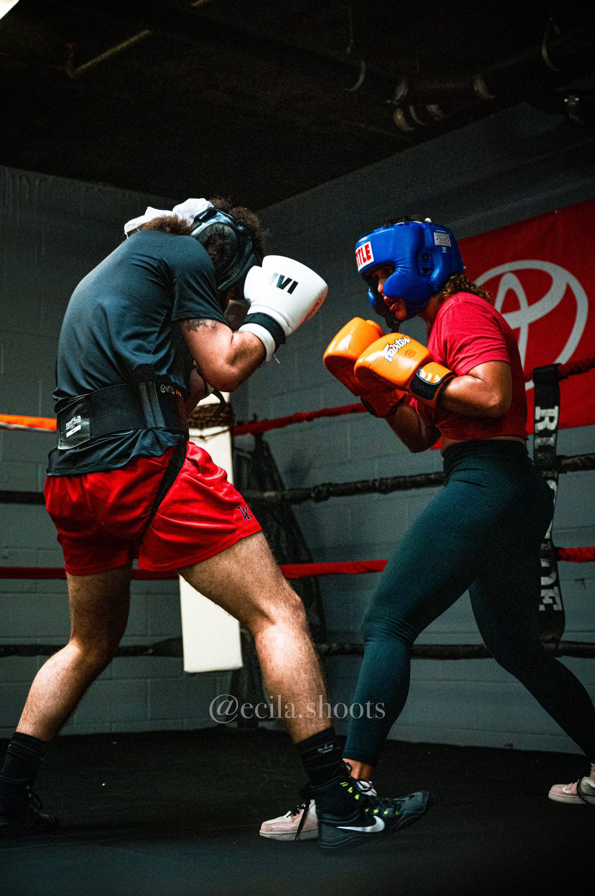 Training with headgear